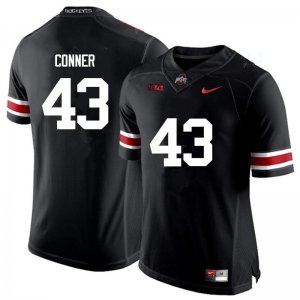 NCAA Ohio State Buckeyes Men's #43 Nick Conner Black Nike Football College Jersey ZJN4845OC